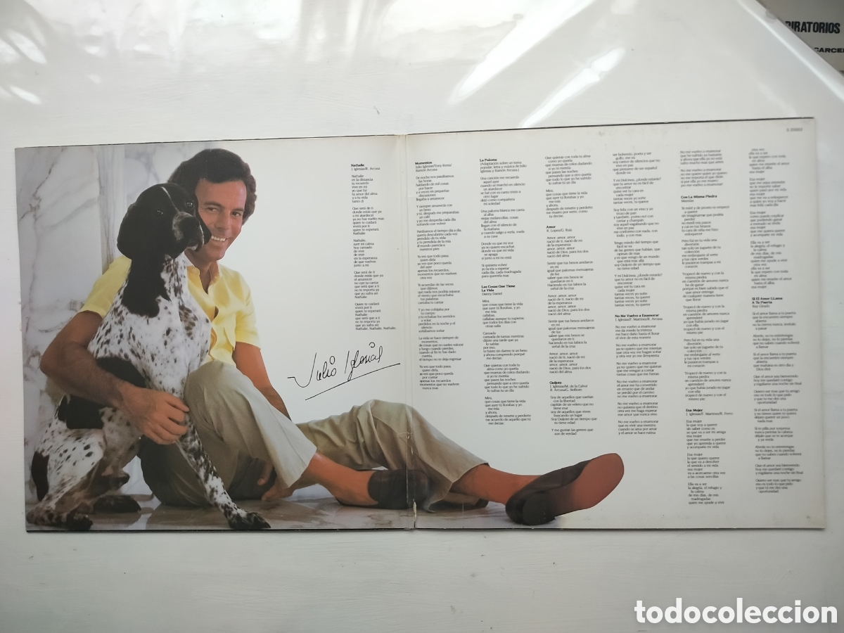 Discos de vinilo: Julio Iglesias LP Momentos - Foto 3