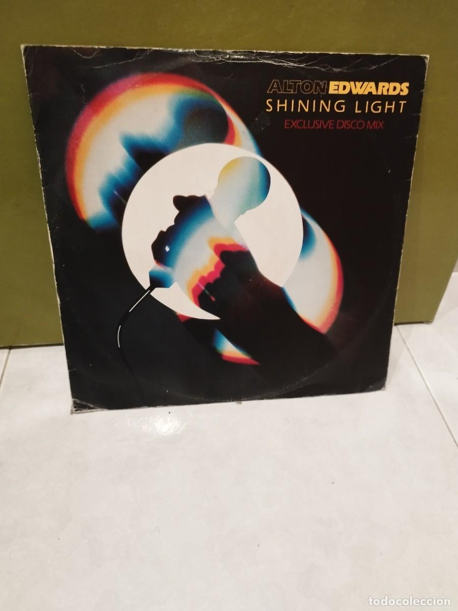 Discos de vinilo: Alton Edwards &ndash; Shining Light. Vinilo maxi single. - Foto 1