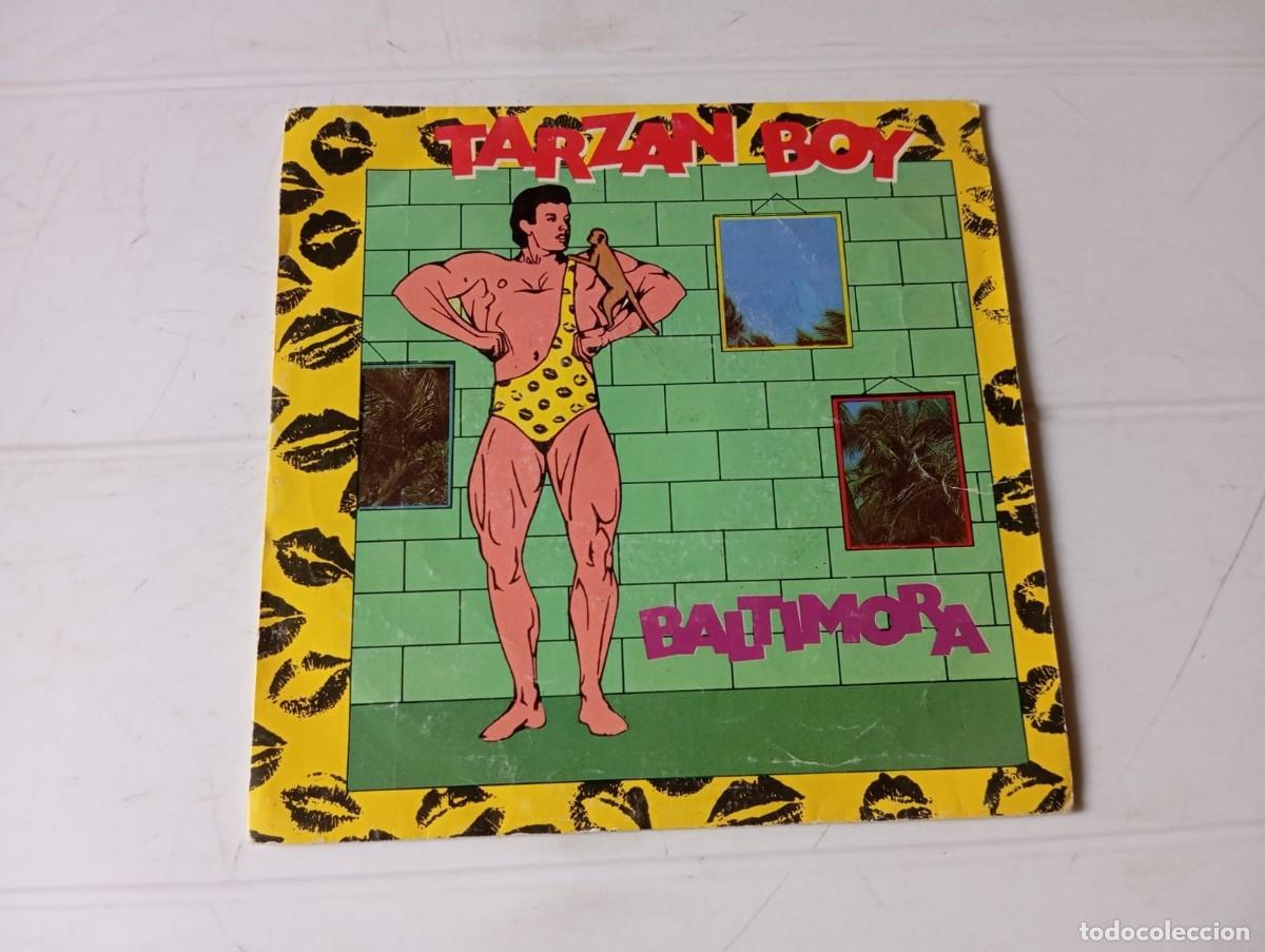 Discos de vinilo: SINGLE TARZAN BOY - BALTIMORA - Foto 1
