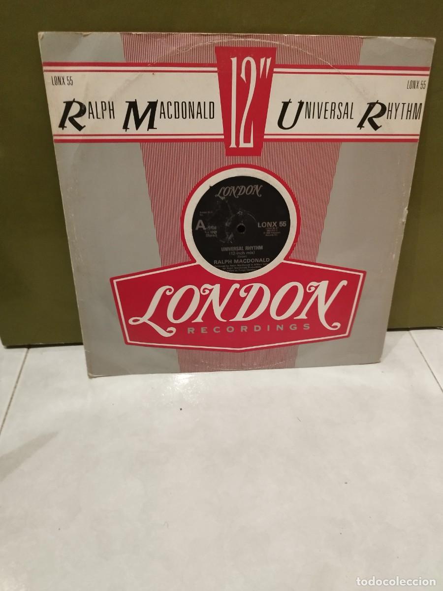 Discos de vinilo: Ralph MacDonald &ndash; Universal Rhythm. Vinilo maxi single. - Foto 1
