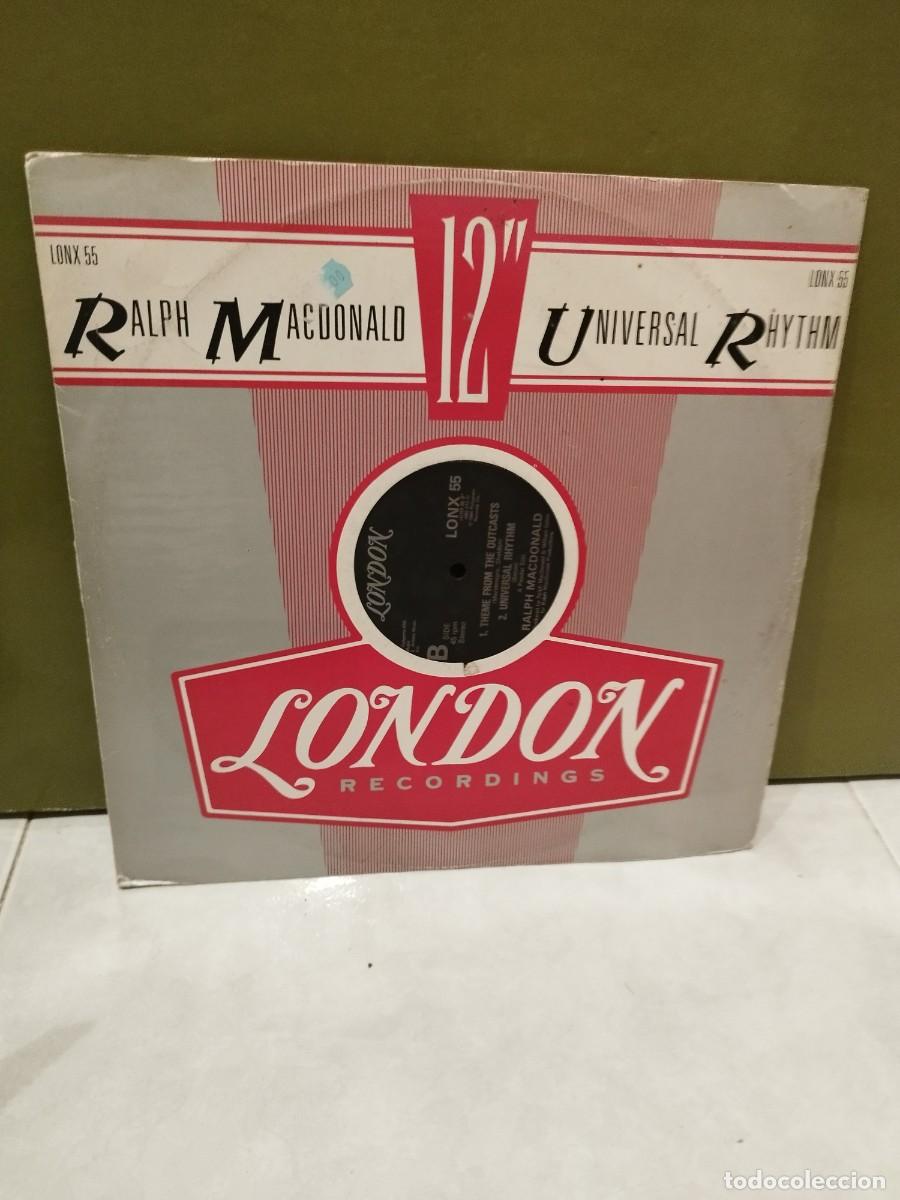 Discos de vinilo: Ralph MacDonald &ndash; Universal Rhythm. Vinilo maxi single. - Foto 3