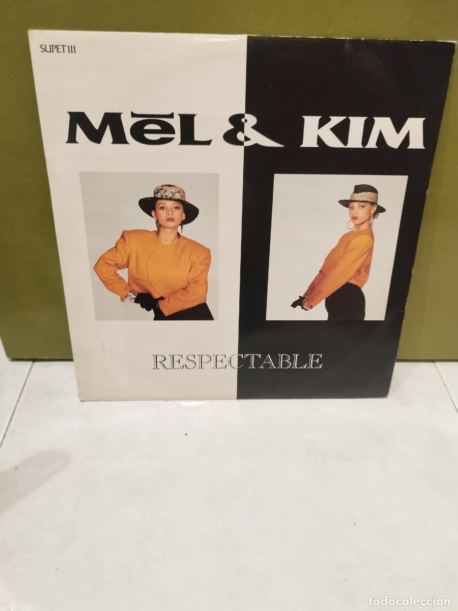 Discos de vinilo: Mel & Kim &ndash; Respectable. Vinilo maxi single. - Foto 1