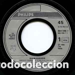 Discos de vinilo: Gainsbourg* - Vieille Canaille (7&rdquo;, Single) - Foto 3