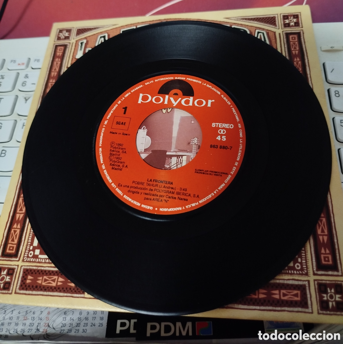 Discos de vinilo: La frontera - pobre tahur - Foto 2