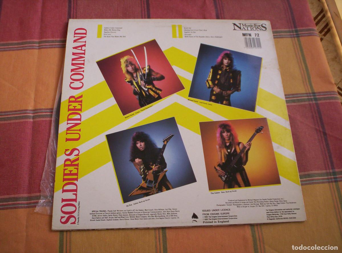 Discos de vinilo: Stryper- Isaiah 53:5. Soldiers under command Lp - Foto 2