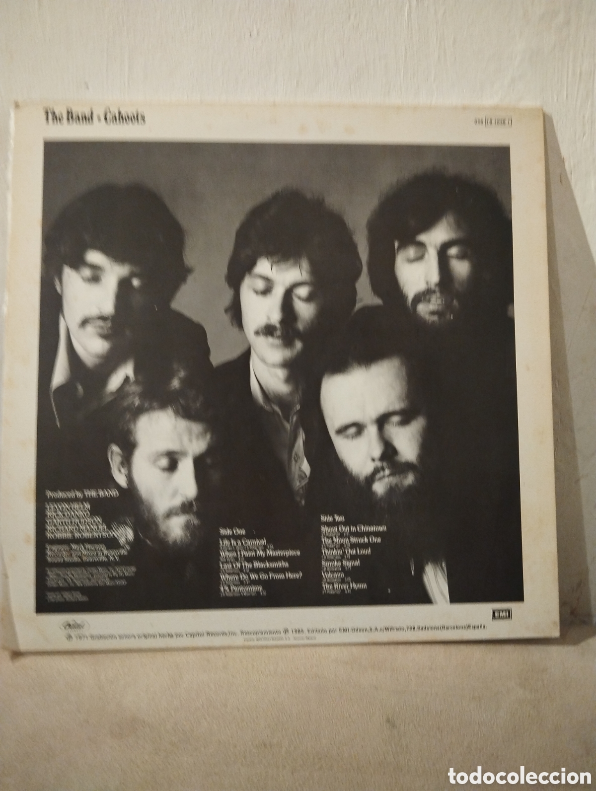 Discos de vinilo: THE BAND, CAHOOTS, EMI 1971 - Foto 2