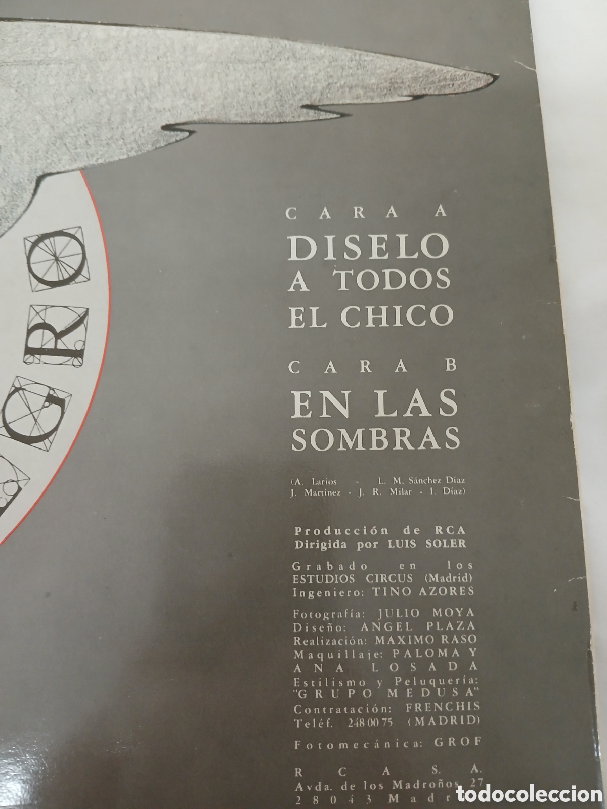 Discos de vinilo: EL BESO NEGRO MAXI SINGLE D&Iacute;SELO A TODOS - Foto 3