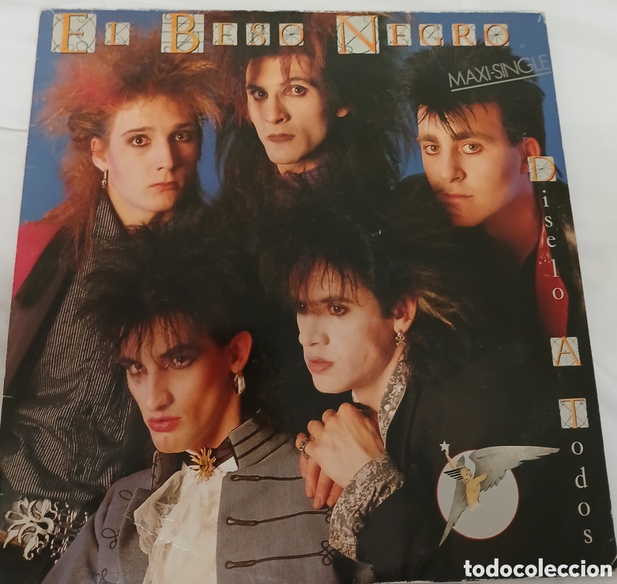 Discos de vinilo: EL BESO NEGRO MAXI SINGLE D&Iacute;SELO A TODOS - Foto 1