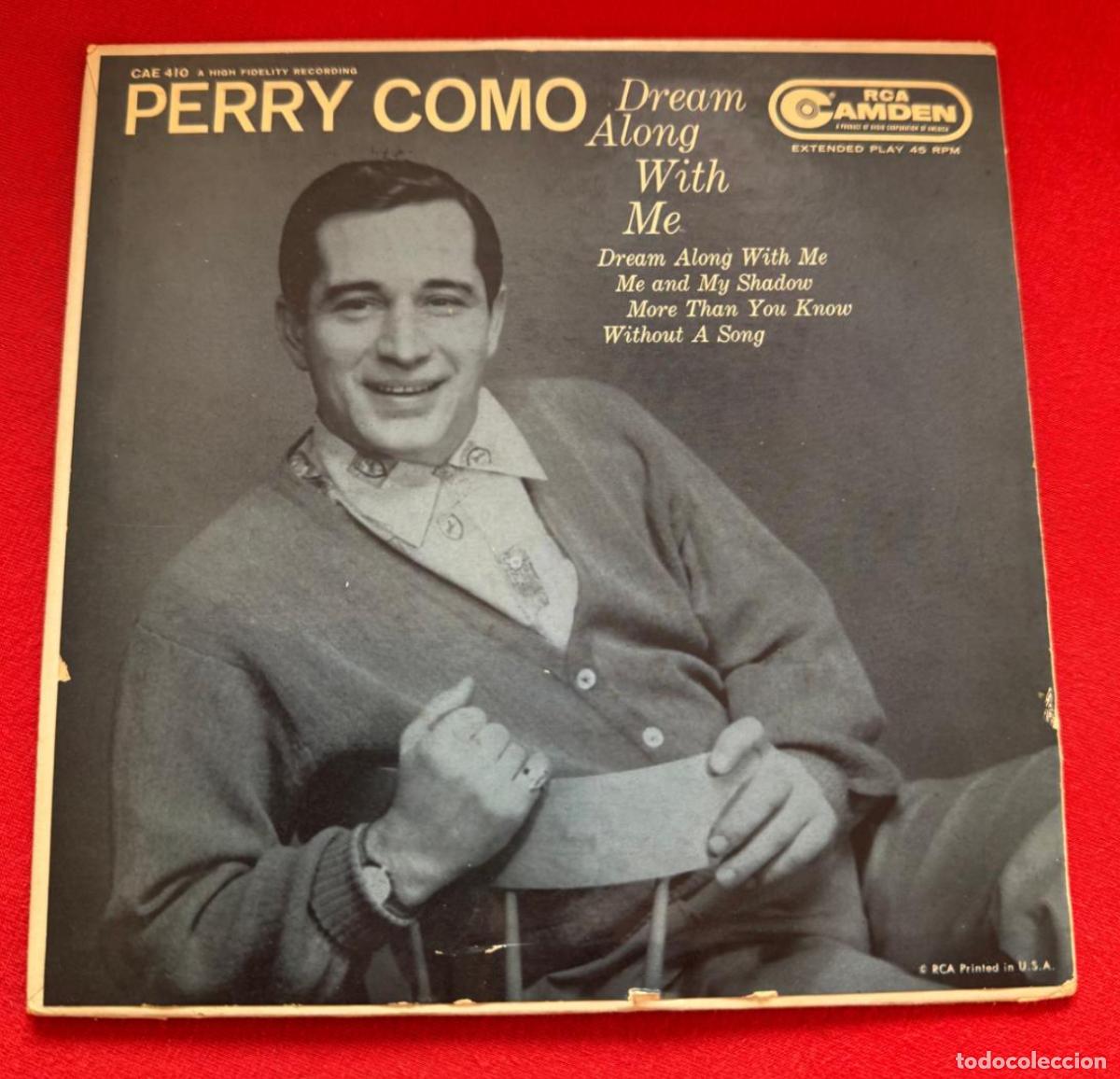 Discos de vinilo: Perry Como 45t Dream along with me VG- EX - Foto 3
