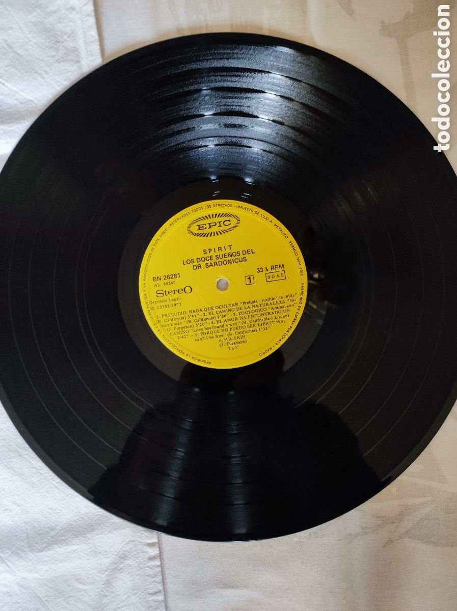 Discos de vinilo: SPIRIT - LOS DOCE SUE&Ntilde;OS DEL DR. SARDONICUS - Foto 4