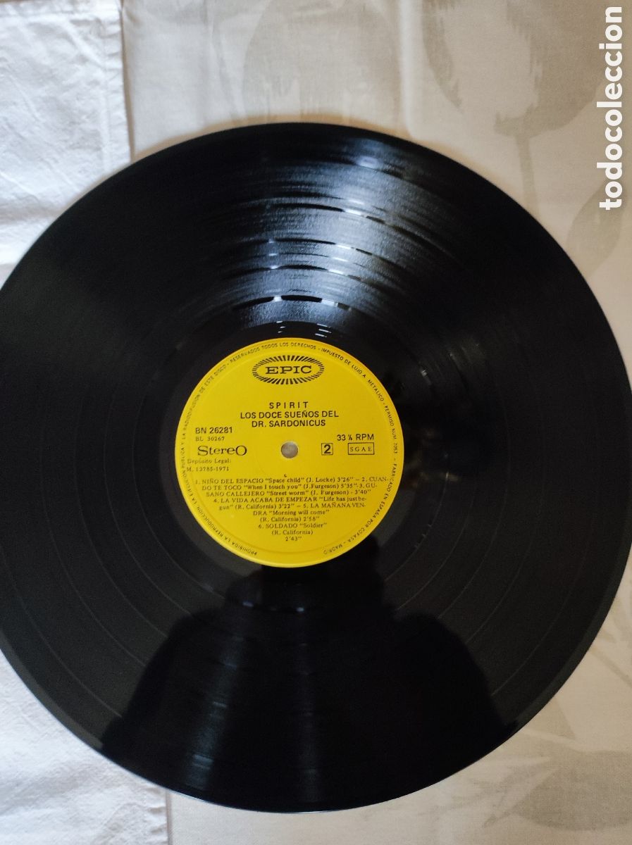 Discos de vinilo: SPIRIT - LOS DOCE SUE&Ntilde;OS DEL DR. SARDONICUS - Foto 5