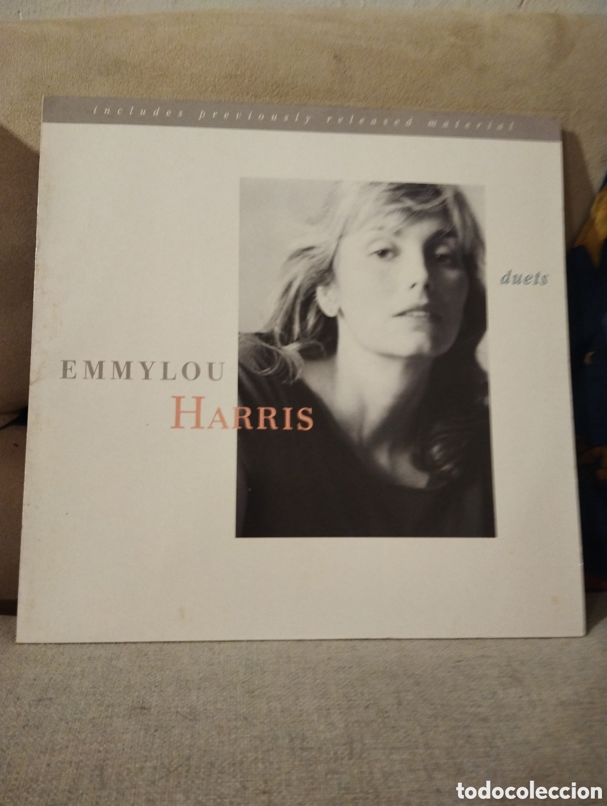 Discos de vinilo: EMMYLOU HARRIS, DUETS - Foto 1