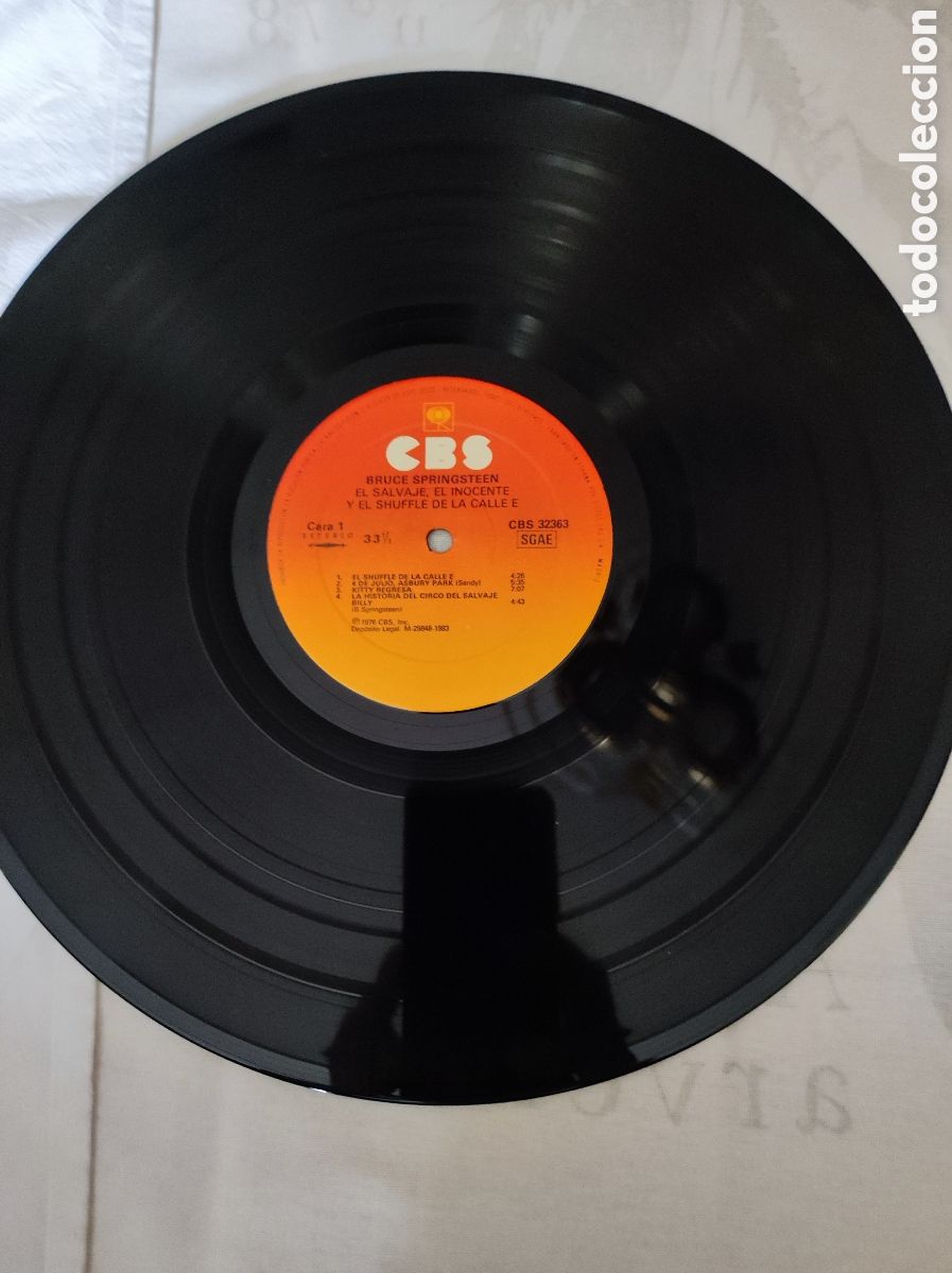 Discos de vinilo: BRUCE SPRINGSTEEN - EL SALVAJE, EL INOCENTE... - Foto 3