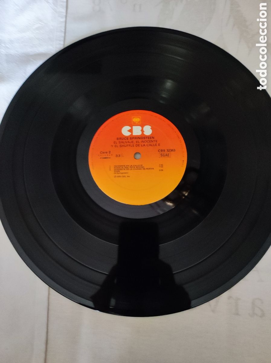 Discos de vinilo: BRUCE SPRINGSTEEN - EL SALVAJE, EL INOCENTE... - Foto 4