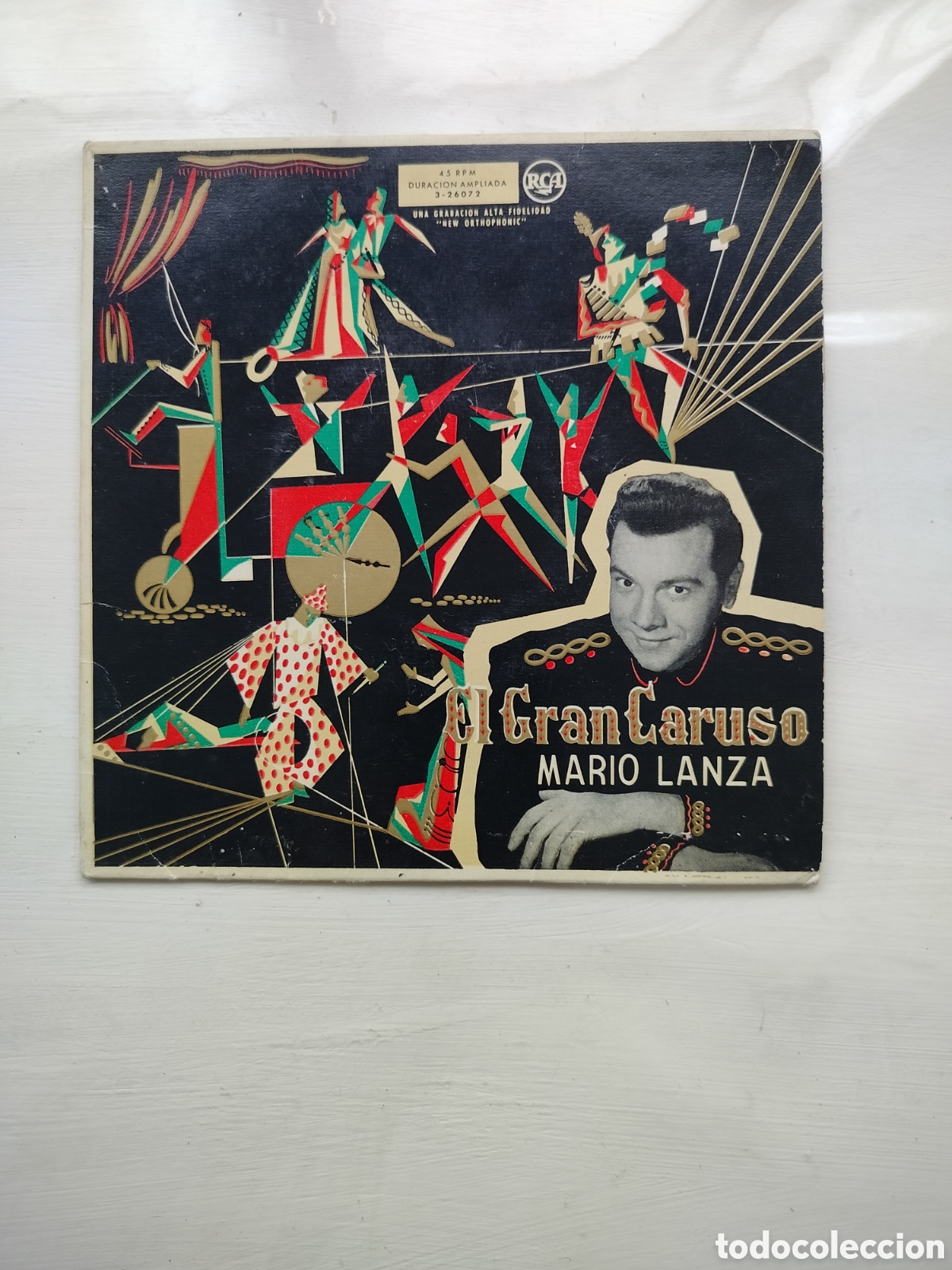 Discos de vinilo: Mario Lanza EP Gran Caruso - Foto 1