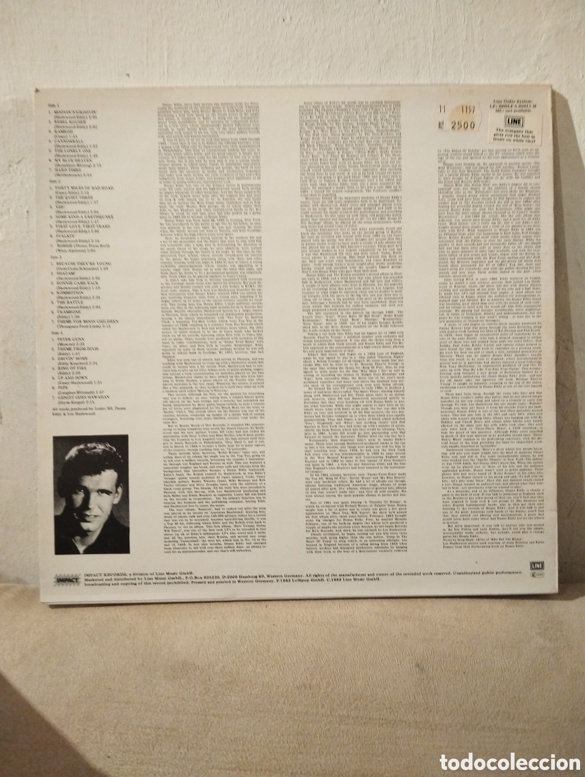 Discos de vinilo: DUANE EDDY, 1000000 WORTH OF TEANG - Foto 2