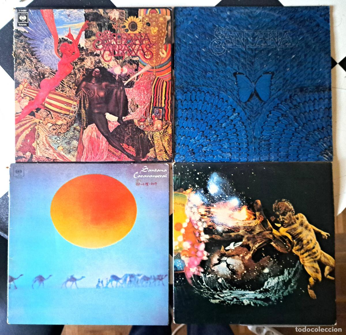 Discos de vinilo: LP LOTE SANTANA 4 LPS ABRAXAS - Foto 1