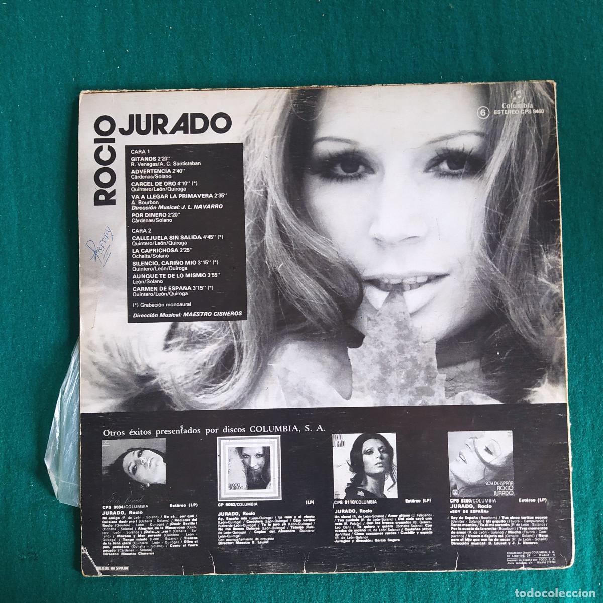 Discos de vinilo: Rocio Jurado &ndash; Rocio Jurado - Foto 2