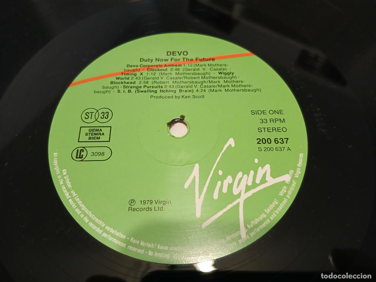 Discos de vinilo: Devo &ndash; Sing If Youre Glad To Be Devo- LP disco vinilo - Foto 3