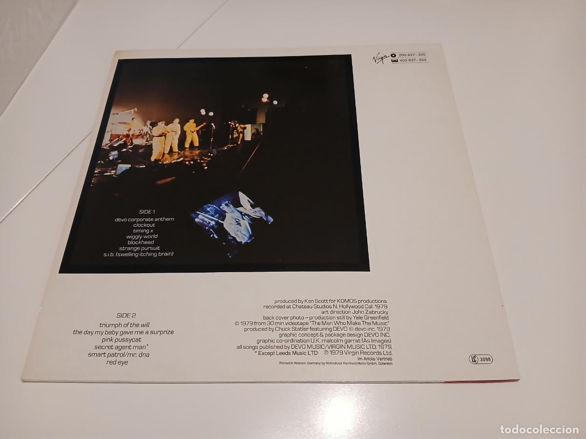 Discos de vinilo: Devo &ndash; Sing If Youre Glad To Be Devo- LP disco vinilo - Foto 7