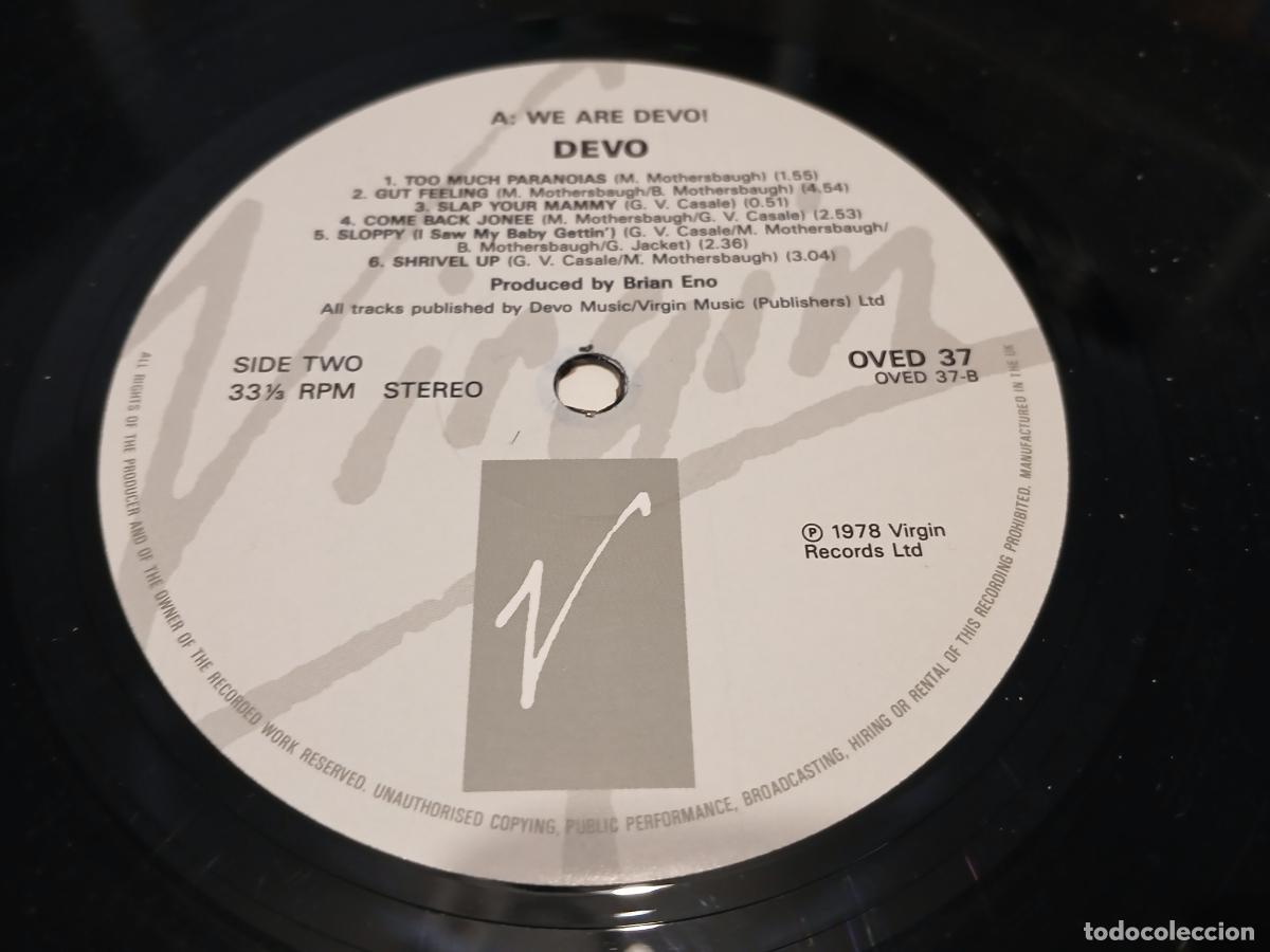 Discos de vinilo: Devo &ndash; Q: Are We Not Men? A We Are Devo!- LP disco vinilo - Foto 3