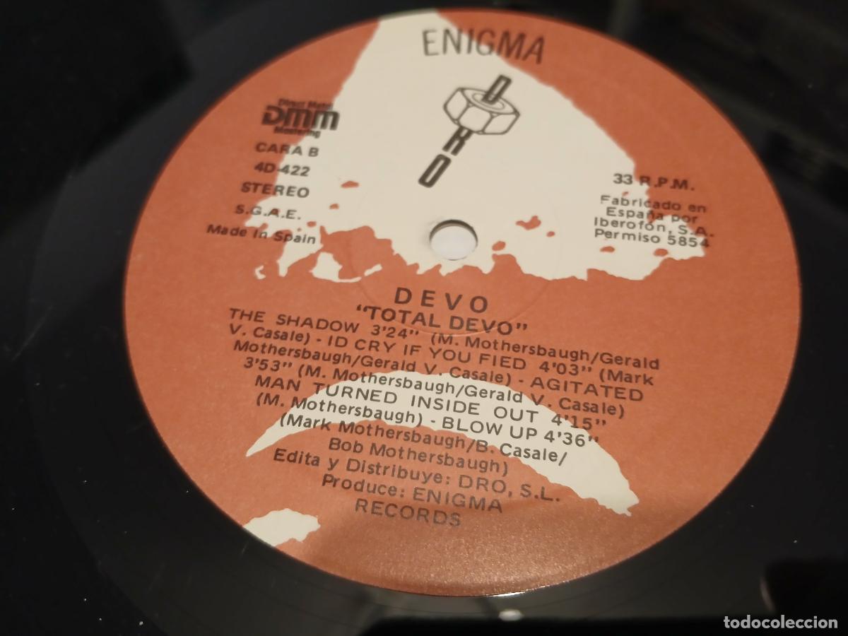Discos de vinilo: Devo &ndash; Total Devo- (1988) LP disco vinilo - Foto 2