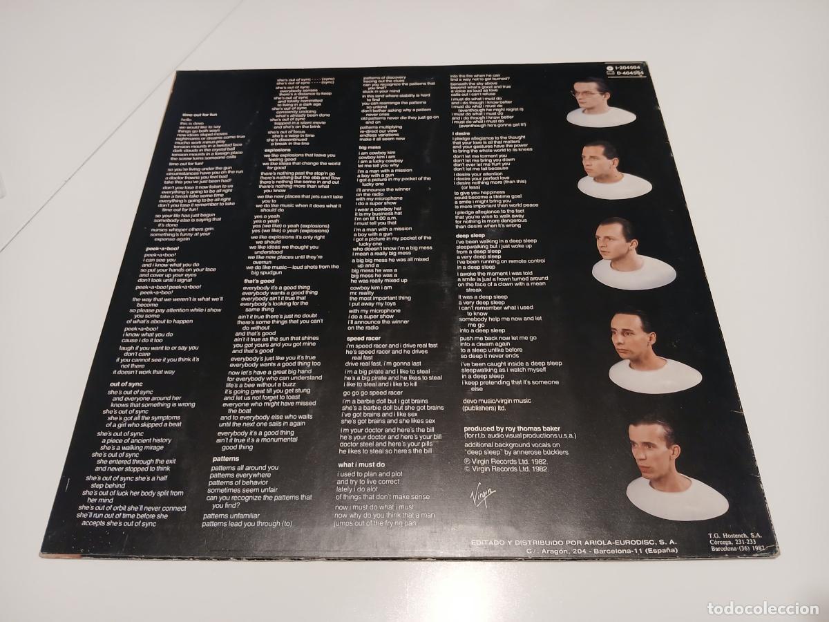 Discos de vinilo: Devo &ndash; Oh, No! Its Devo- (1982) LP disco vinilo - Foto 7