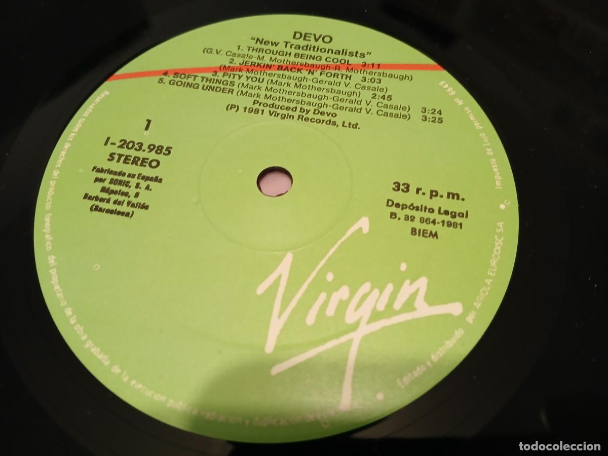 Discos de vinilo: Devo &ndash; New Traditionalists- (1981) LP disco vinilo - Foto 2