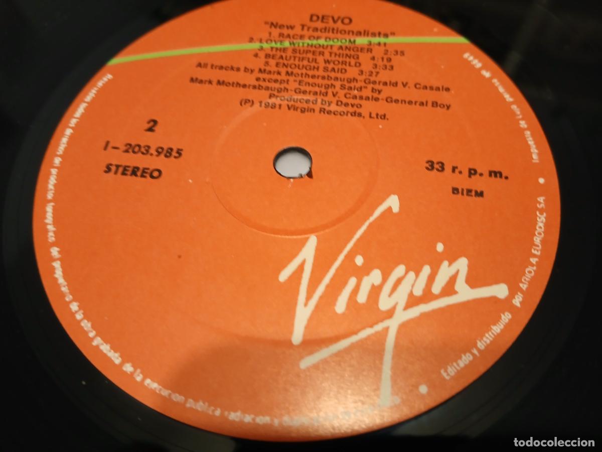 Discos de vinilo: Devo &ndash; New Traditionalists- (1981) LP disco vinilo - Foto 3