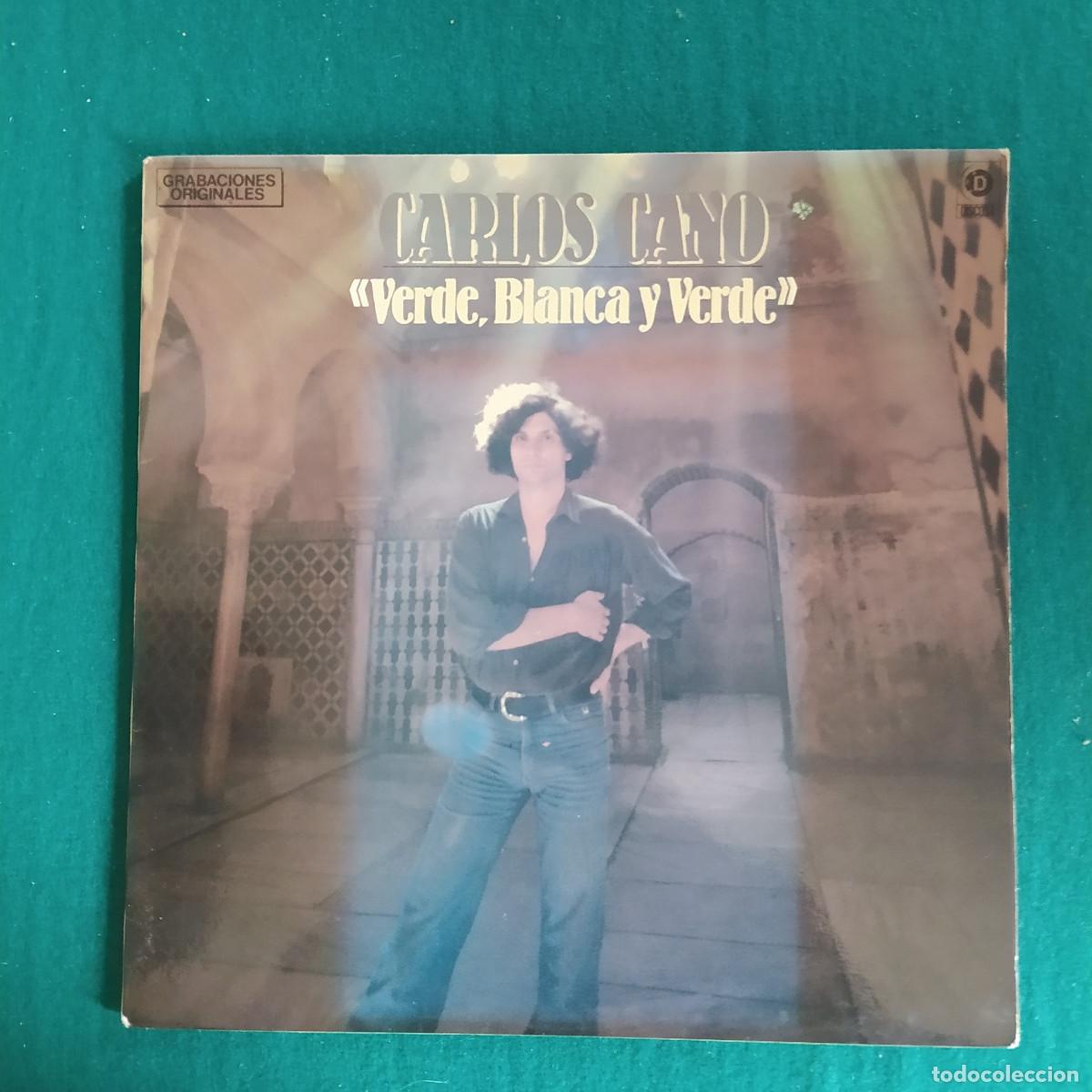 Discos de vinilo: Carlos Cano &ndash; Verde, Blanca Y Verde - Foto 1