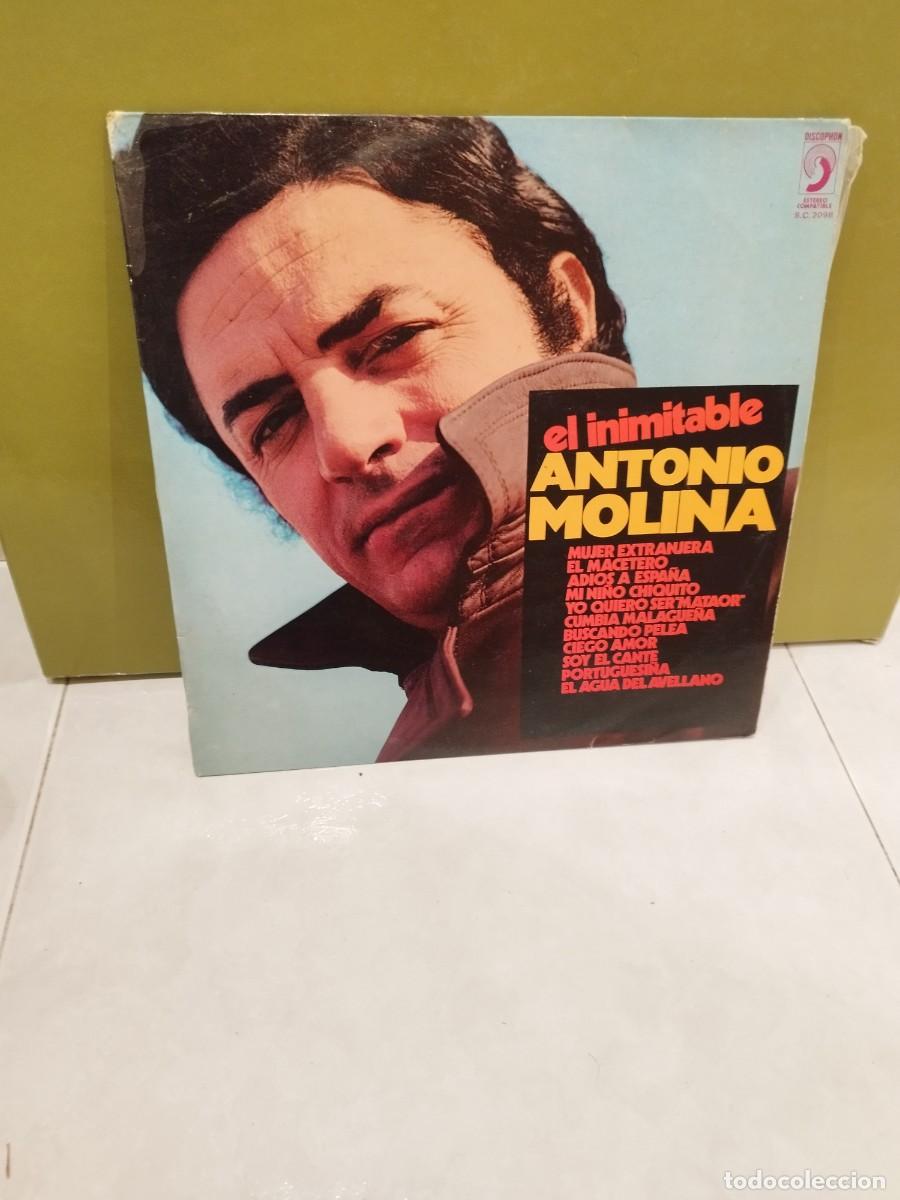 Discos de vinilo: Antonio Molina, el inimitable. Vinilo lp. - Foto 1
