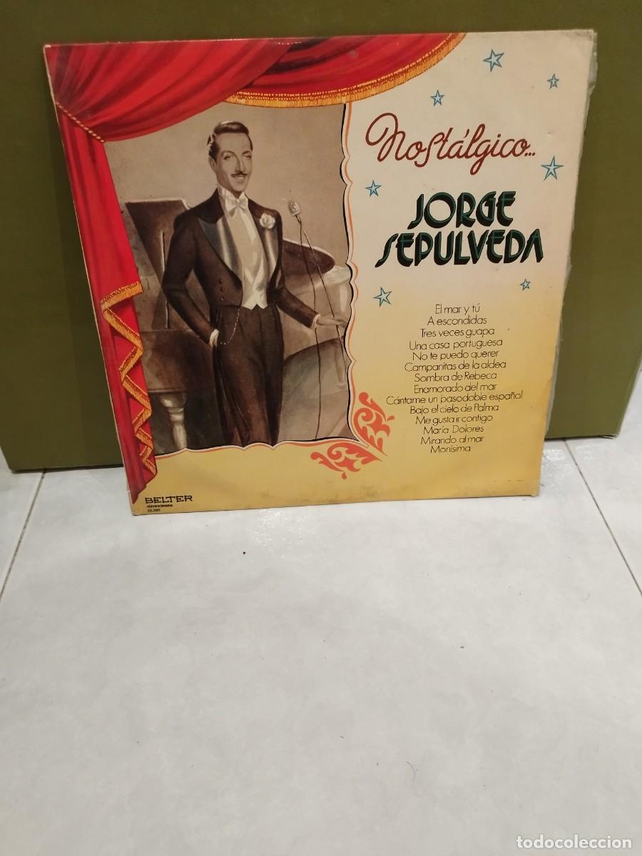 Discos de vinilo: Jorge Sepulveda &ndash; Nost&aacute;lgico. Vinilo lp. - Foto 1