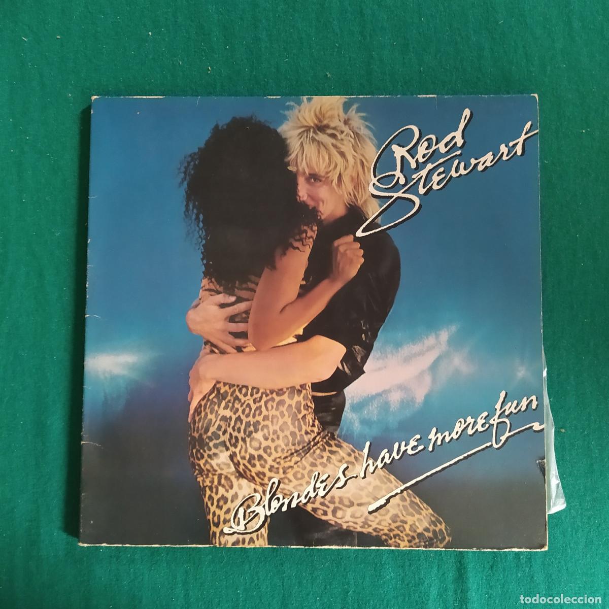 Discos de vinilo: Rod Stewart &ndash; Blondes Have More Fun - Foto 1