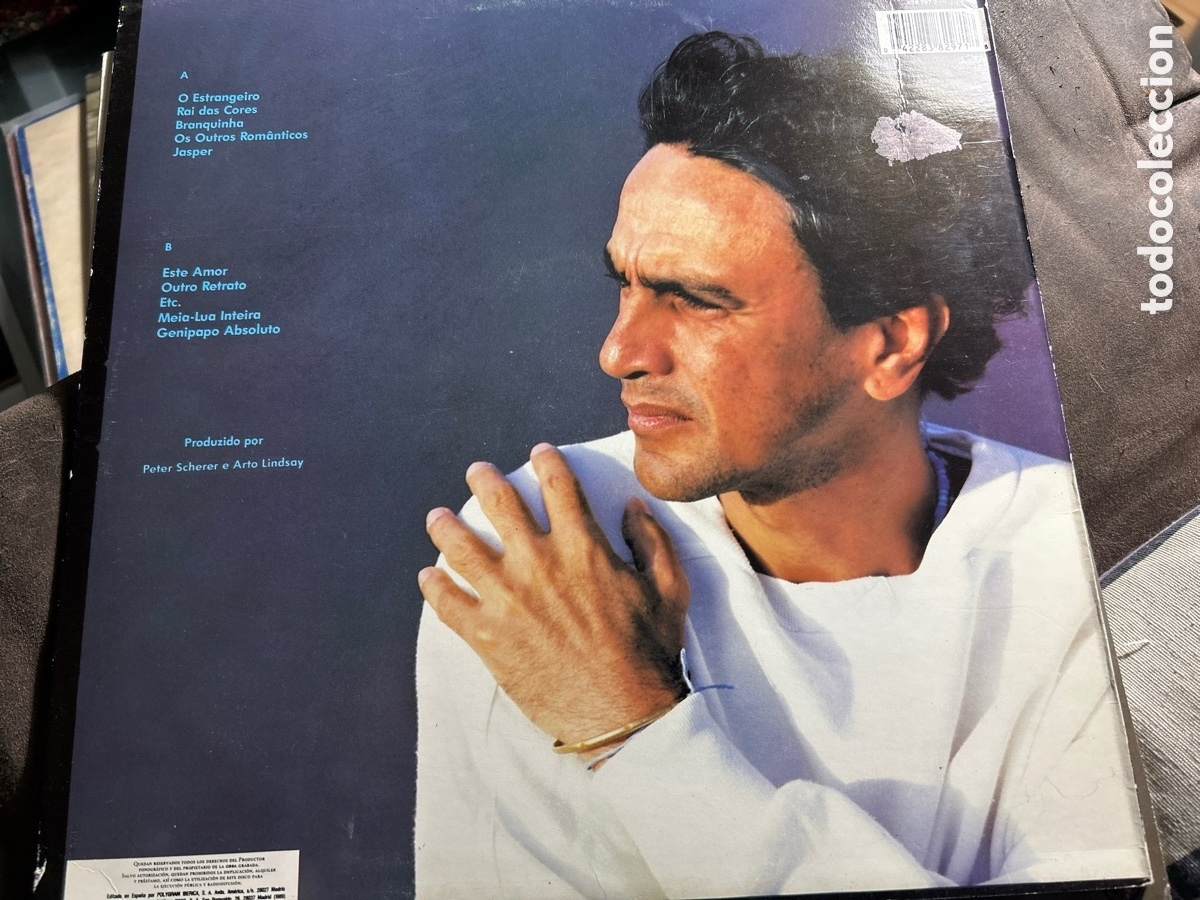 Discos de vinilo: Caetano veloso: estrangeiro. Lp - Foto 2