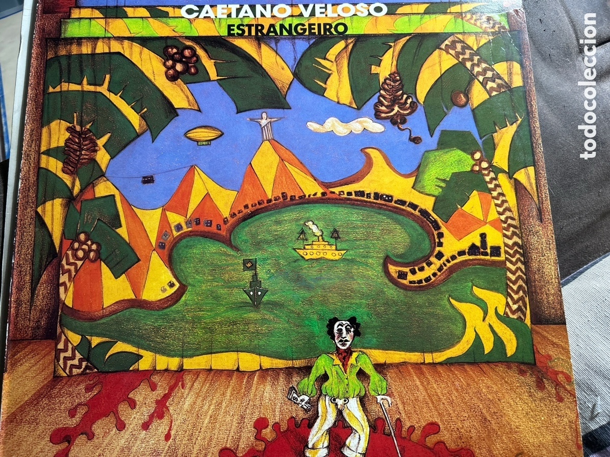 Discos de vinilo: Caetano veloso: estrangeiro. Lp - Foto 1