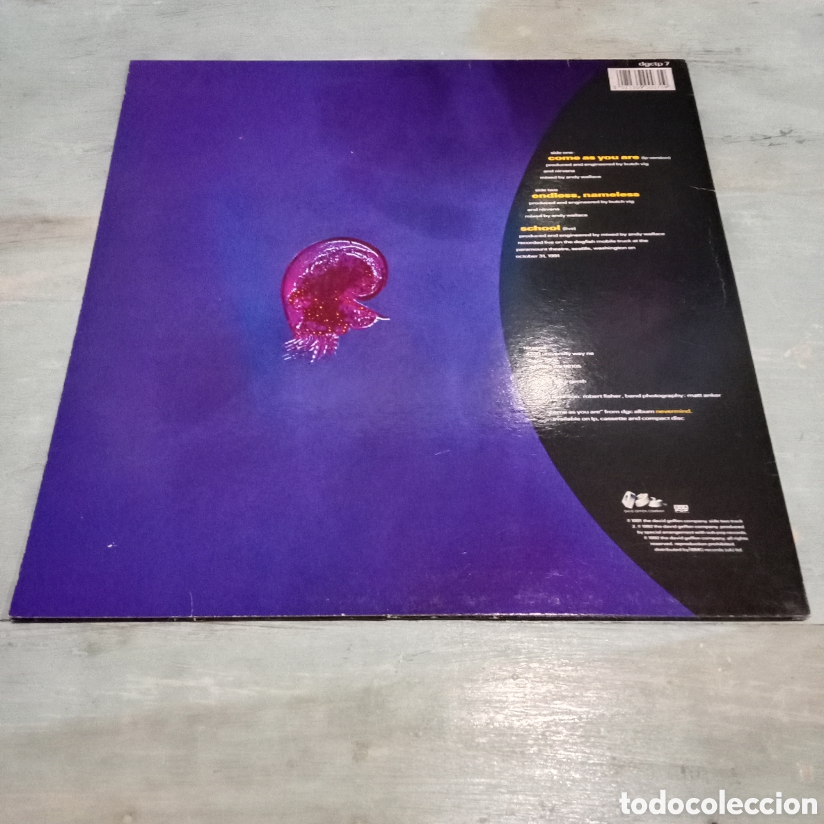 Discos de vinilo: NIRVANA - COME AS YOU ARE - PICTURE DISC 12&rdquo; - Foto 2