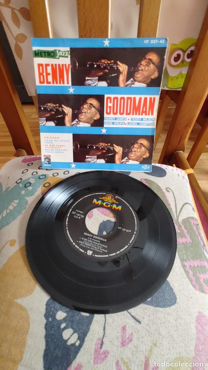 Discos de vinilo: BENNY GOODMAN-EP CHICAGO +3 - Foto 1