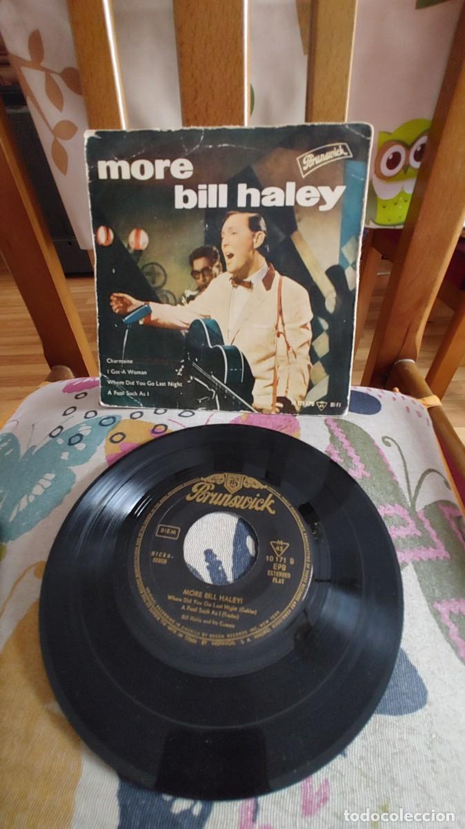 Discos de vinilo: BILL HALEY-EP MORE BILL HALEY - Foto 1