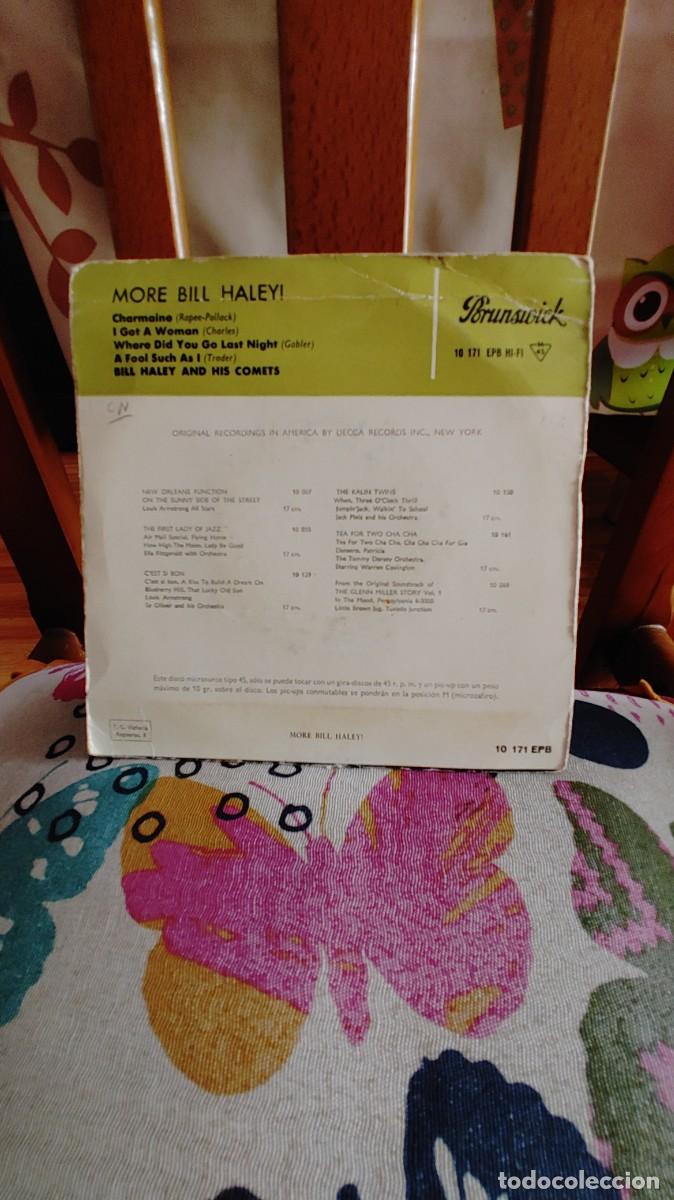 Discos de vinilo: BILL HALEY-EP MORE BILL HALEY - Foto 2