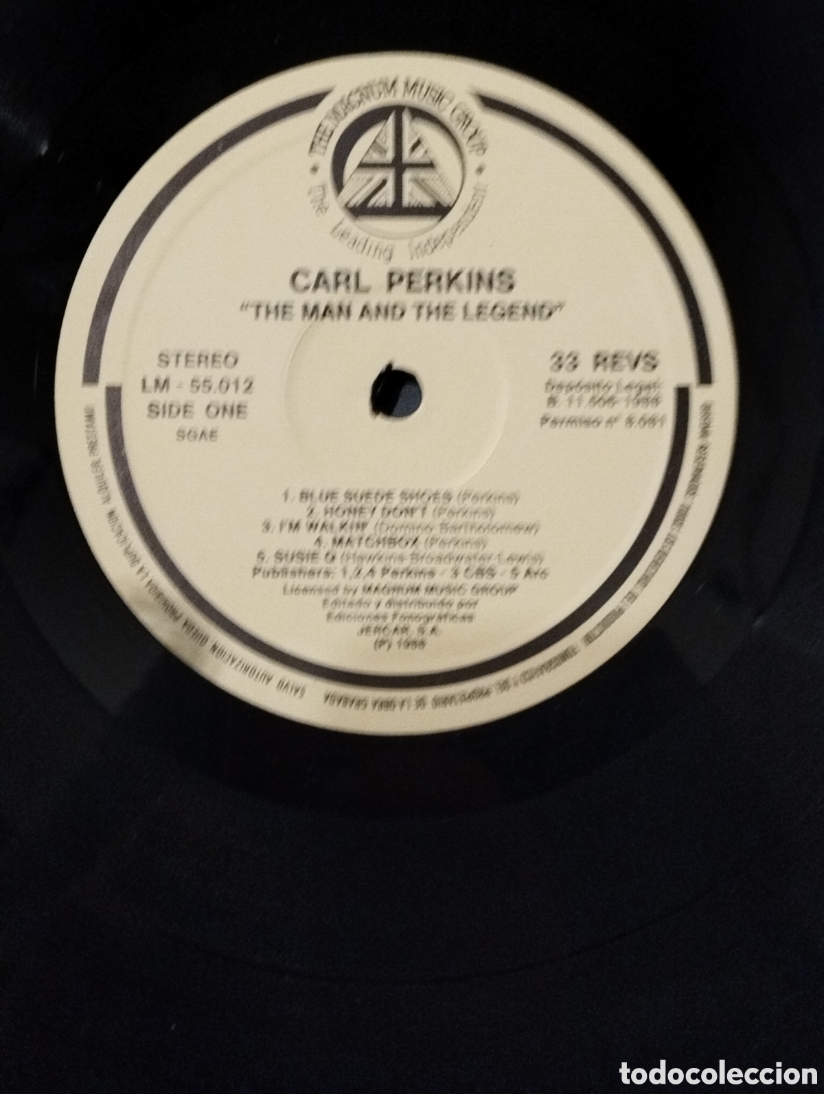 Discos de vinilo: CARL PERKINS, THE MAN ,THE LEGEND - Foto 4