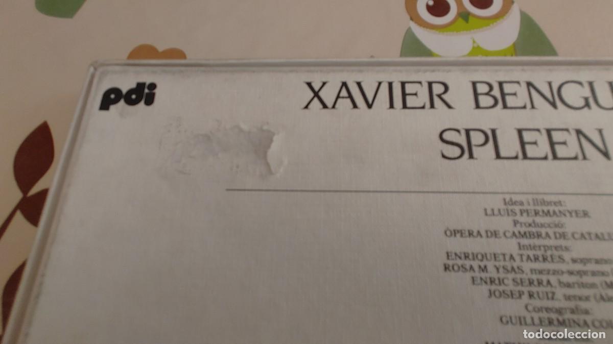 Discos de vinilo: XAVIER BENGUEREL-BOX 2 LP + LIBRETO-SPLEEN - Foto 4