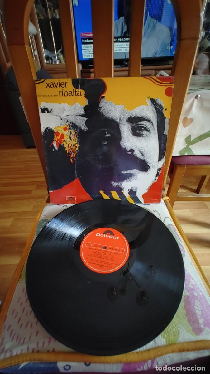 Discos de vinilo: XAVIER RIBALTA-LP TOP LENYOR DE DEMA-GATEFOLD - Foto 1