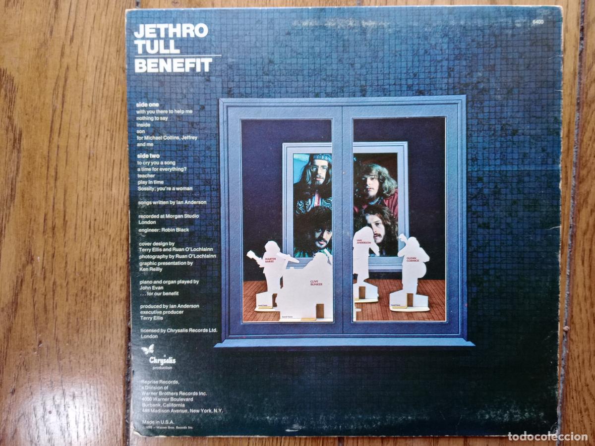 Discos de vinilo: Jethro Tull + benefit - Foto 2