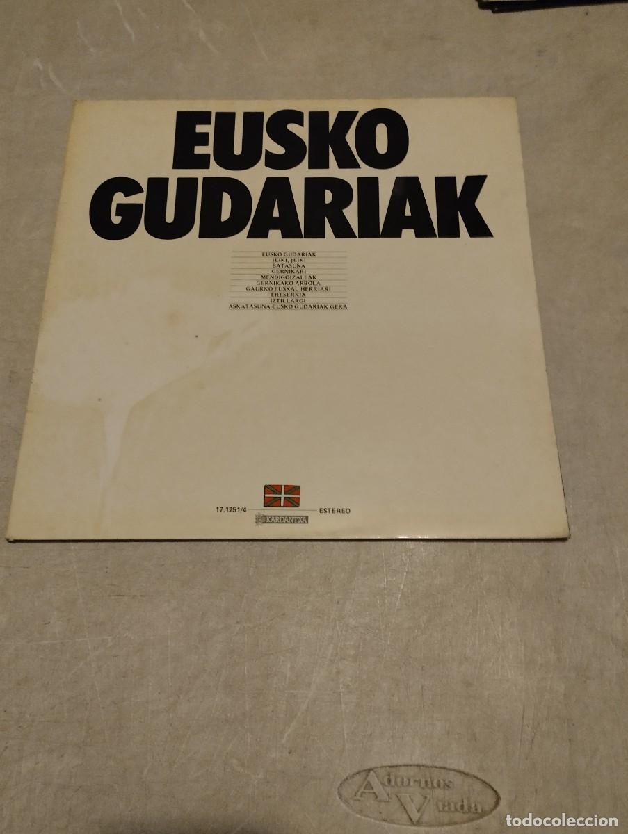 Discos de vinilo: EUSKO GUDARIAK LP PORTADA ABIERTA - Foto 1