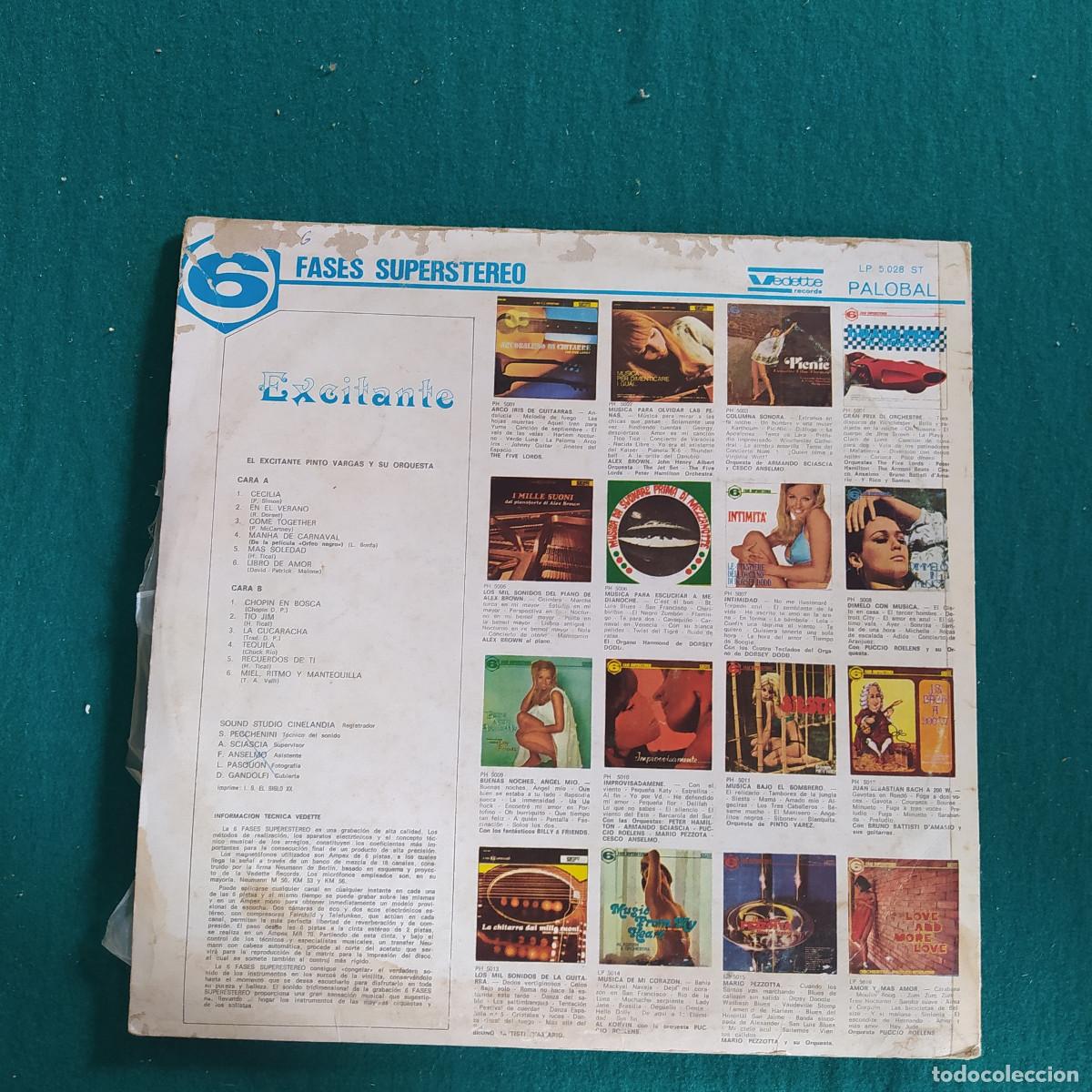 Discos de vinilo: The Exciting Pinto Varez 70* &ndash; Eccitante! - Foto 2