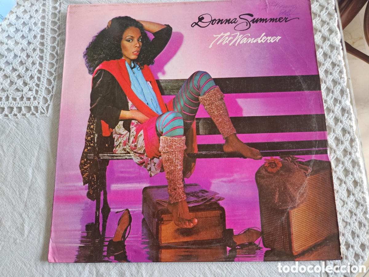 Discos de vinilo: LP Donna Summer the Wanderer - Foto 1