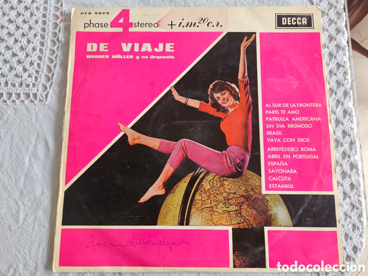 Discos de vinilo: De Viaje Werner M&uuml;ller y su orquesta - Foto 1