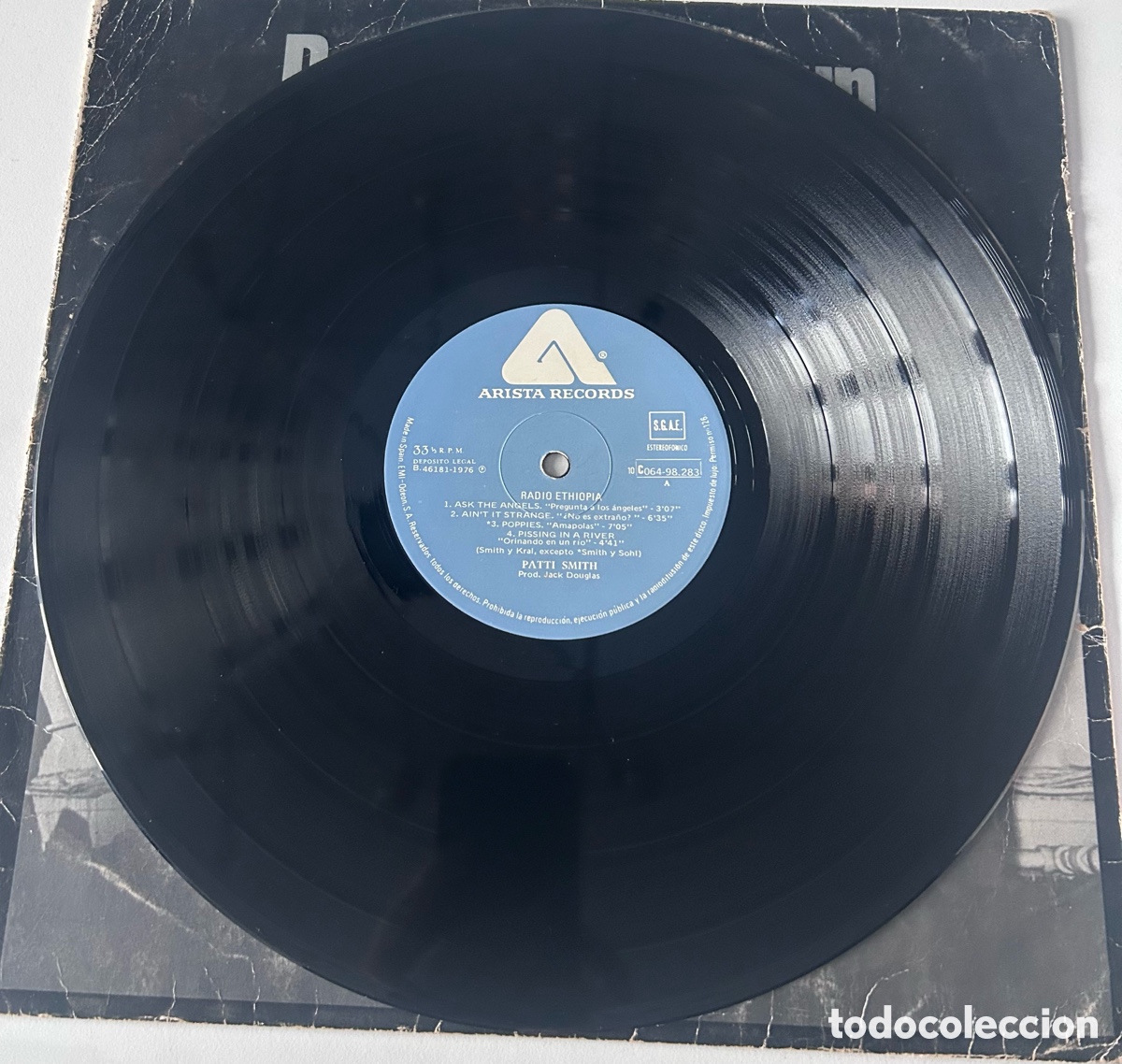 Discos de vinilo: Patti Smith Group - Radio Ethiopia - Foto 3