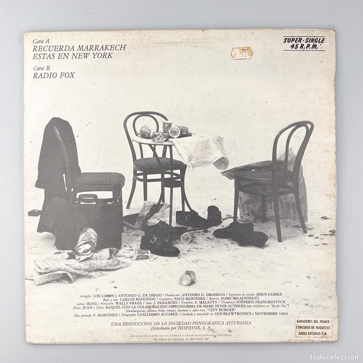 Discos de vinilo: MAXI LP. Los Locos. Los Locos... (VG/VG) - Foto 2