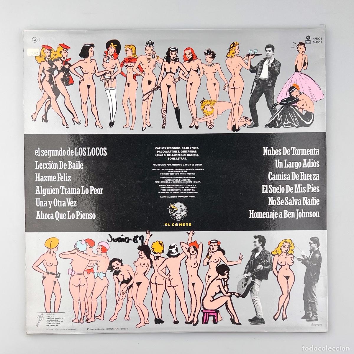 Discos de vinilo: LP. Los Locos. El Segundo De Los Locos. (G+/VG) - Foto 2